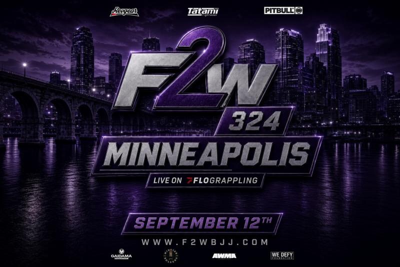 Fight 2 Win 324: Minneapolis official event poster
