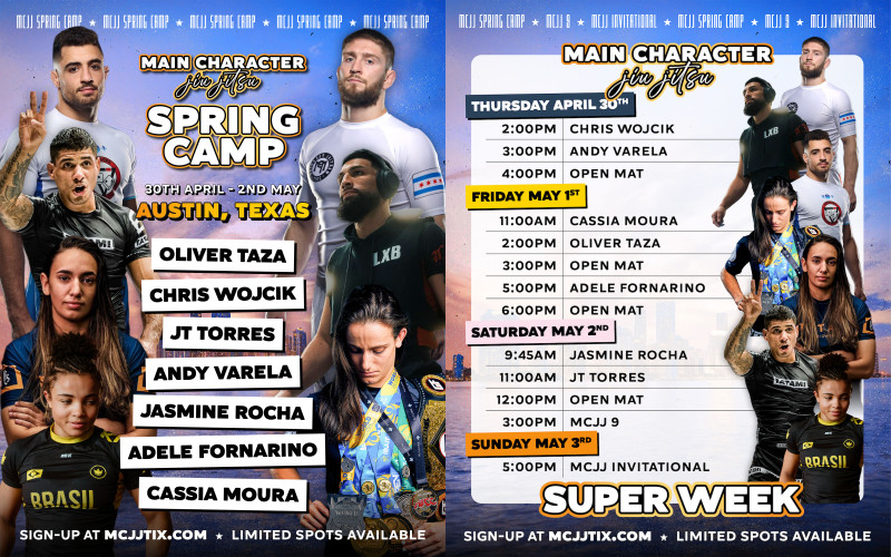 MCJJ SPRING SEMINAR CAMP - 04/30