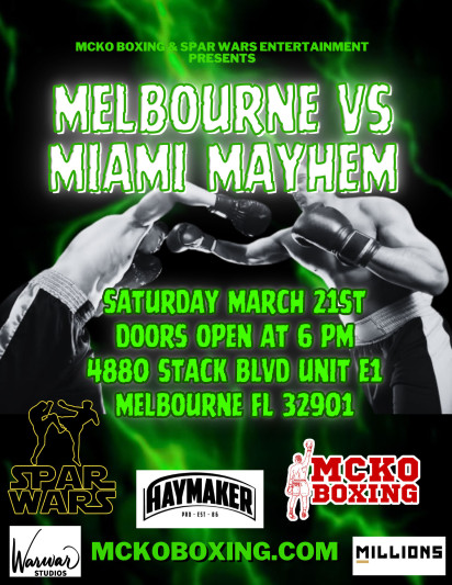 Melbourne VS Miami Mayhem - 03/21