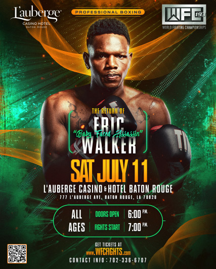 WFC 193: Baton Rouge Boxing - 07/11