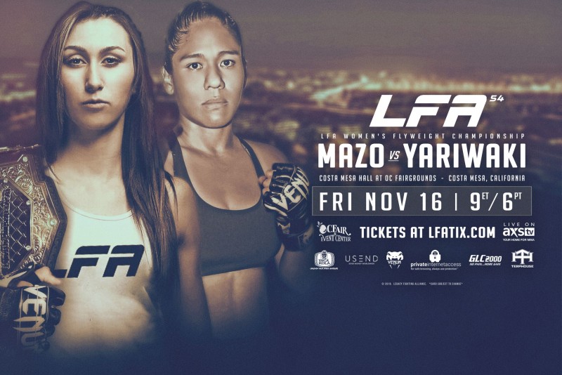 LFA 54 - Costa Mesa, CA - 11/16