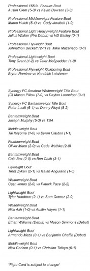 Synergy FC 6 – 04/22