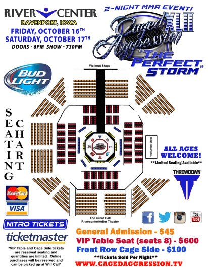 Caged Aggression XLII: Night 2 - 10/17