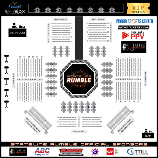 Stateline Rumble 4 : Friday Night Fights - 04/18